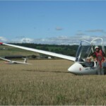 WA1 in a field with HRG WA1 in a field with HRG