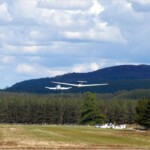 Aerotow at Cairngorm Gliding Club Aerotow at Cairngorm Gliding Club